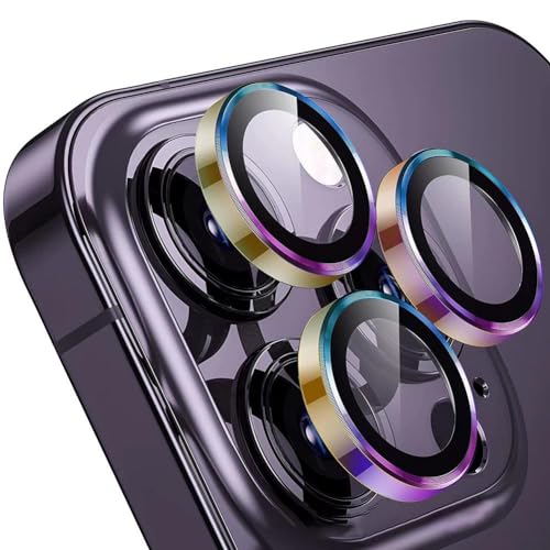 AUsagg 1 Set für iPhone 15 Pro Max Kameraschutz Metall Objektiv Glas für iPhone Glasabdeckung J9M1 Objektiv 15 Max 15Pro Pro von AUsagg