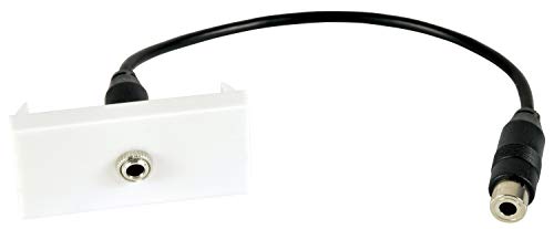 AV:Link Wandplattenmodul – 3,5-mm-Stereo-Klinkenstecker auf Buchse von AV Link