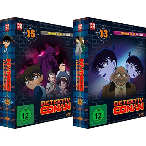 Detektiv Conan - TV-Serie - Vol.15 - [DVD] & Detektiv Conan - TV-Serie - Vol.13 - [DVD] von AV Visionen GmbH