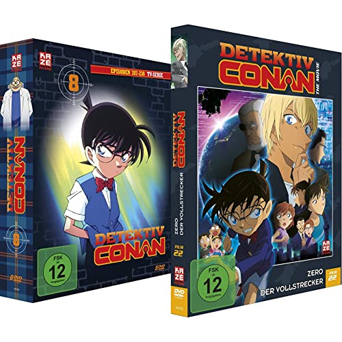 Detektiv Conan - TV-Serie - Vol.8 - [DVD] & Detektiv Conan: Zero der Vollstrecker - 22.Film - [DVD] - Limited Edition von AV Visionen GmbH