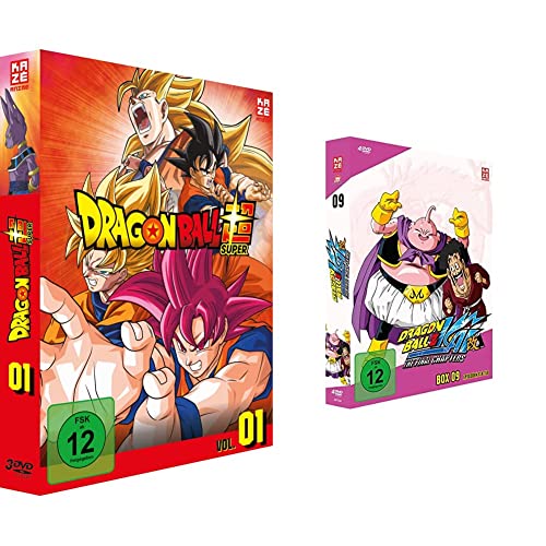 Dragonball Super - TV-Serie - Vol. 1 - [DVD] & Dragonball Z Kai - TV-Serie - Vol.9 - [DVD] von AV Visionen GmbH