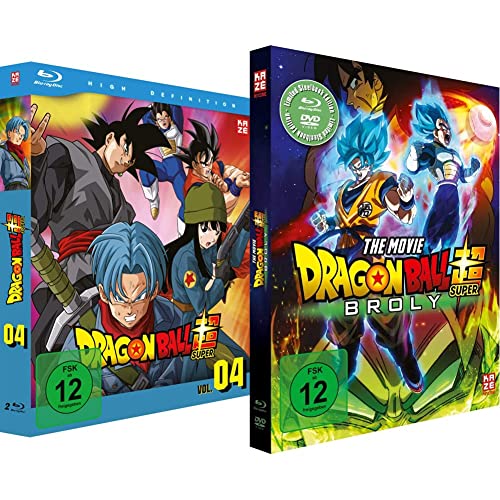 Dragonball Super - TV-Serie - Vol. 4 - [Blu-ray] & Dragonball Super: Broly - [Blu-ray + DVD] Steelbook von AV Visionen GmbH