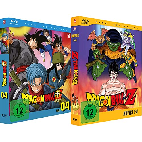 Dragonball Super - TV-Serie - Vol. 4 - [Blu-ray] & Dragonball Z - The Movies - Vol.1 - [Blu-ray] von AV Visionen GmbH