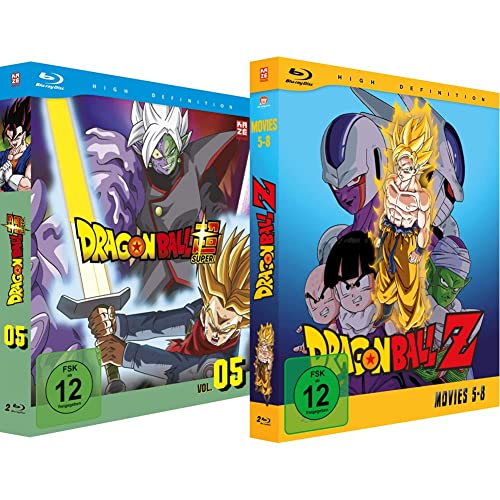 Dragonball Super - TV-Serie - Vol. 5 - [Blu-ray] & Dragonball Z - Movies - Vol.2 - [Blu-ray] von AV Visionen GmbH