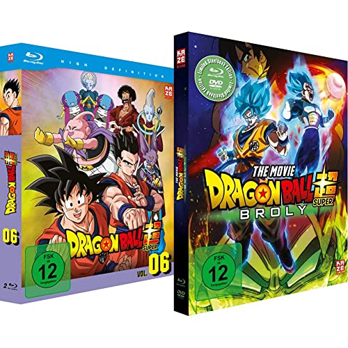 Dragonball Super - TV-Serie - Vol. 6 - [Blu-ray] & Dragonball Super: Broly - [Blu-ray + DVD] Steelbook von AV Visionen GmbH