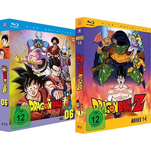 Dragonball Super - TV-Serie - Vol. 6 - [Blu-ray] & Dragonball Z - The Movies - Vol.1 - [Blu-ray] von AV Visionen GmbH