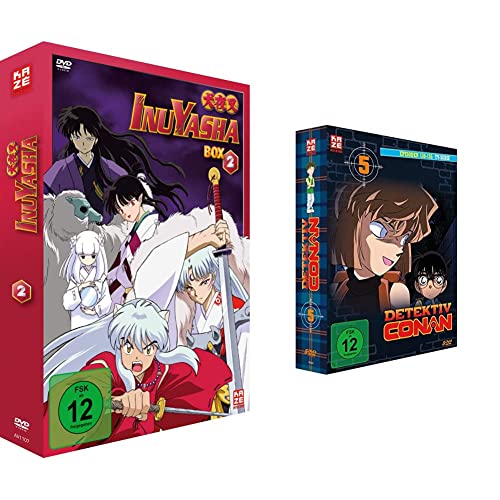 InuYasha - TV Serie - Vol.2 - [DVD] Relaunch & Detektiv Conan - TV-Serie - Vol.5 - [DVD] von AV Visionen GmbH