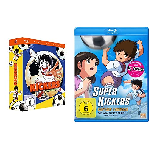Kickers - Gesamtausgabe + OVA - [ Blu-ray] & Captain Tsubasa - Super Kickers Gesamtedition - Folge 01-52 [Blu-ray] von AV Visionen GmbH