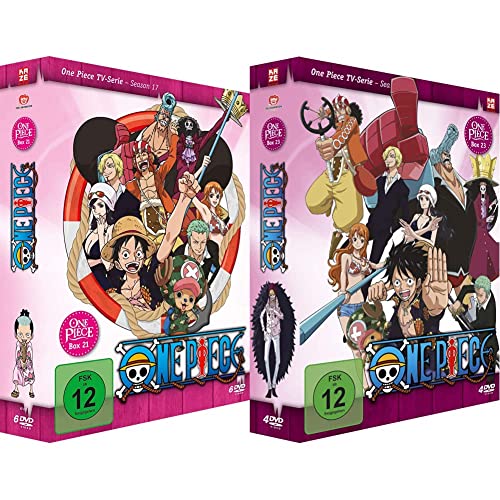 One Piece - TV-Serie - Vol. 21 - [DVD] & One Piece - TV-Serie - Vol. 23 - [DVD] von AV Visionen GmbH