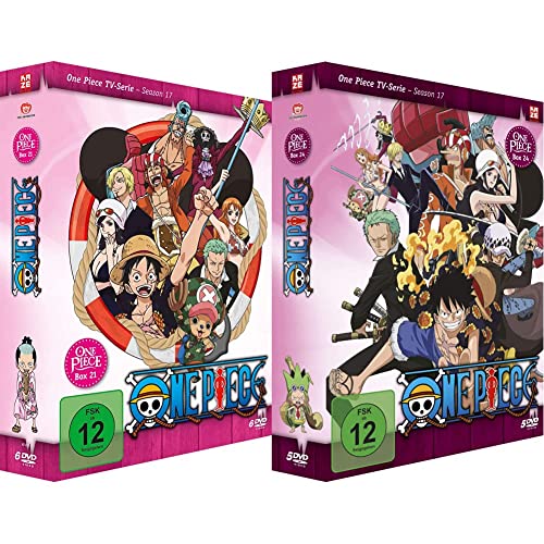 One Piece - TV-Serie - Vol. 21 - [DVD] & One Piece - TV-Serie - Vol. 24 - [DVD] von AV Visionen GmbH