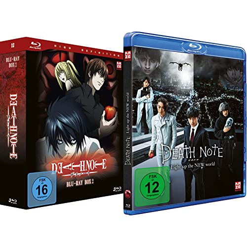 Death Note - Box 2 - [Blu-ray] & Death Note - Light Up the New World - [Blu-ray] von AV Visionen