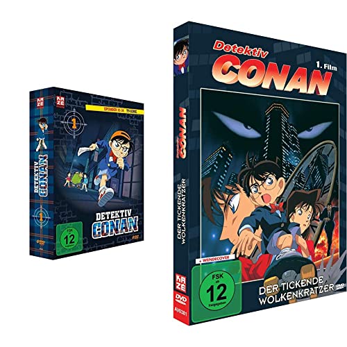 Detektiv Conan - TV-Serie - Vol.1 - [DVD] & Detektiv Conan: Der tickende Wolkenkratzer - 1.Film - [DVD] von AV Visionen
