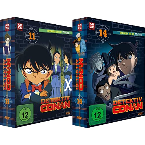 Detektiv Conan - TV-Serie - Vol.11 - [DVD] & Detektiv Conan - TV-Serie - Vol.14 - [DVD] von AV Visionen