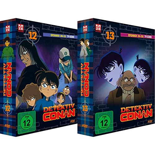 Detektiv Conan - TV-Serie - Vol.12 - [DVD] & Detektiv Conan - TV-Serie - Vol.13 - [DVD] von AV Visionen