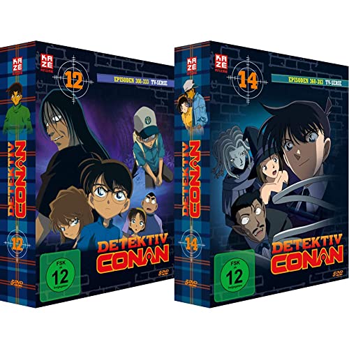 Detektiv Conan - TV-Serie - Vol.12 - [DVD] & Detektiv Conan - TV-Serie - Vol.14 - [DVD] von AV Visionen