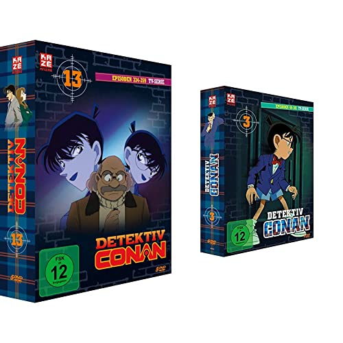 Detektiv Conan - TV-Serie - Vol.13 - [DVD] & Detektiv Conan - TV-Serie - Vol.3 - [DVD] von AV Visionen