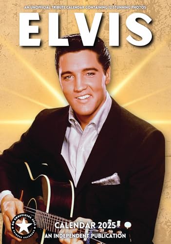 Elvis Presley Kalender 2024, Rocker, Maxi-Format, Format A3, inkl. Taschenkalender von AV