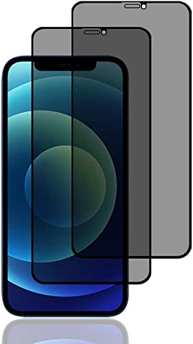 AVANA Blickschutz Schutzglas für iPhone 12 Pro Max Schutzfolie [2 Stück] Anti-Spy Displayschutzfolie 9H Härte Display Folie Panzerfolie Sichtschutz von AVANA