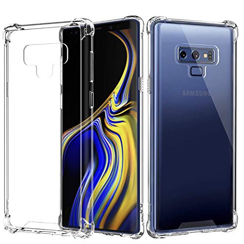 AVANA Hülle für Samsung Galaxy Note 9 Schutzhülle Durchsichtiges Case Klar Cover TPU Bumper Kantenschutz Transparent von AVANA