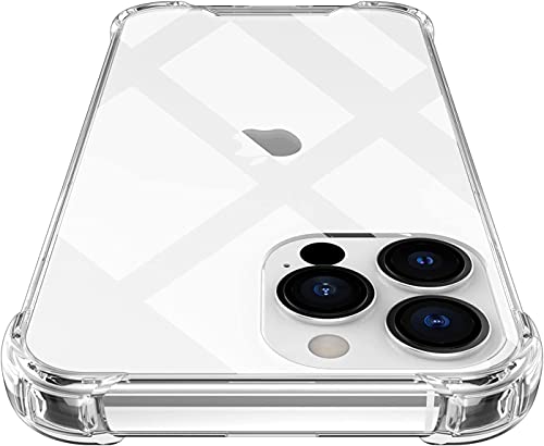 AVANA Hülle für iPhone 13 Pro Max Schutzhülle Durchsichtig Clear Case TPU Cover Kratzfest Handyhülle Klar Bumper Kantenschutz - Transparent von AVANA