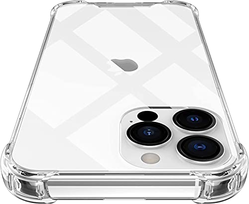 AVANA Hülle für iPhone 13 Pro Schutzhülle Durchsichtig Clear Case TPU Cover Kratzfest Handyhülle Klar Bumper Kantenschutz - Transparent von AVANA