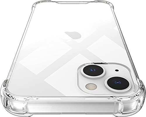 AVANA Hülle für iPhone 13 Schutzhülle Durchsichtig Clear Case TPU Cover Kratzfest Handyhülle Klar Bumper Kantenschutz - Transparent von AVANA