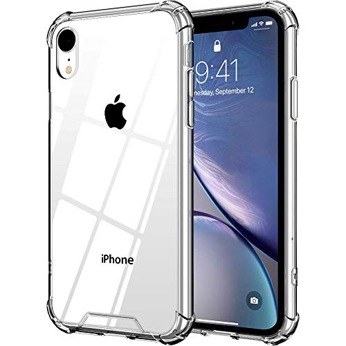 AVANA Hülle für iPhone XR Schutzhülle Durchsichtig Clear Case TPU Cover Kratzfest Klar Bumper Kantenschutz - Transparent von AVANA