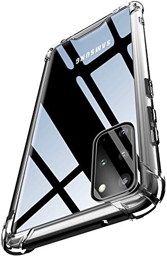 AVANA Kompatibel mit Samsung Galaxy S20 Plus Hülle Durchsichtige Schutzhülle Case TPU Schale Cover Kratzfest Handyhülle Klar Bumper Kantenschutz - Transparent von AVANA