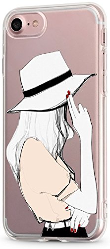 AVANA Schutzhülle für iPhone SE 2022 Hülle, iPhone 7/8/SE 2020 Case Schutz Transparent Bumper Silikon TPU Muster Handyhülle Cover Motiv (Don't Talk to me) von AVANA