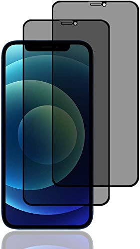 AVANA Sichtschutz Schutzglas für iPhone 12 Pro Max Schutzfolie [2 Stück] Anti-Spy Displayschutzfolie 9H Härte Display Folie Panzerfolie Blickschutz von AVANA