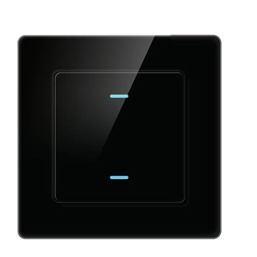 Smart Light Switch WiFi Avatto N-TS10-B2 2 Way TUYA (black) von AVATTO
