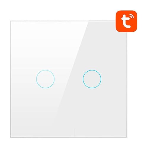 Smart Light Switch WiFi Avatto TS02-EU-W2 2 Way TUYA (white) von AVATTO