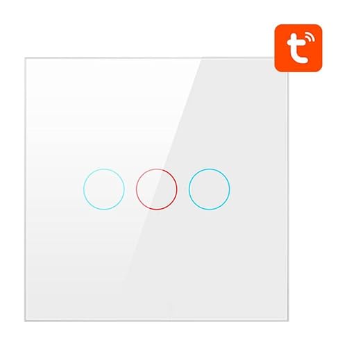 Smart Light Switch ZigBee Avatto ZTS02-EU-W3 3 Way TUYA (white) von AVATTO