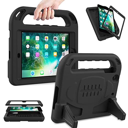 avawo Kinder Wasserdichte Schutzhülle für iPad Mini 1 2 3 Schwarz Schwarz for iPad Mini 123 Gen Tablet von AVAWO