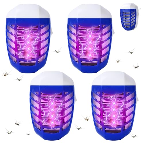 4 Stück Insektenvernichter Elektrischer, Mückenlampe, Mückenschutz Steckdose UV Mosquito Killer, Moskitoschutz Fliegenfalle für Zuhause, Geeignet für Zuhause, Küche, Schlafzimmer, Esszimmer 4 Stück Insektenvernichter Elektrischer, Mückenlampe, Mückenschutz Steckdose UV Mosquito Killer, Moskitoschutz Fliegenfalle für Zuhause, Geeignet für Zuhause, Küche, Schlafzimmer, Esszimmer von AVCXEC