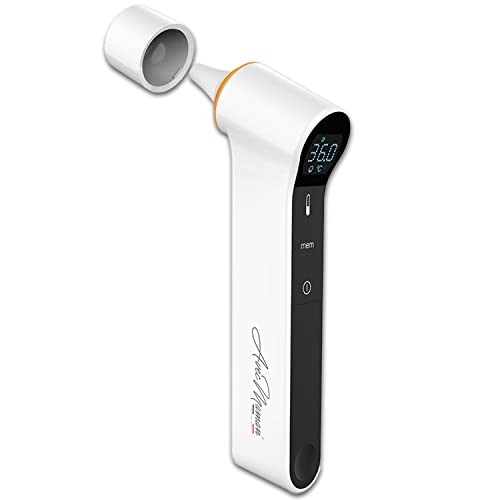 Avec Maman - Baby-Thermometer, kontaktloses Ohr-Thermometer - Infrarot-Thermometer für Säuglinge, Kinder und Erwachsene - FDA-zugelassen - Celsius und Fahrenheit von AVEC MAMAN