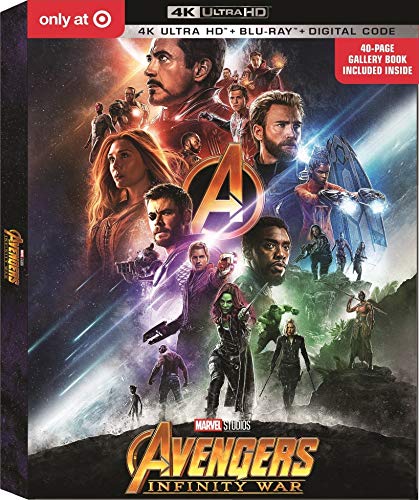 Marvel Avengers: Infinity War Limited Edition (4K UHD+Blu-Ray+Digital) with exclusive 40-page Gallery Book von AVENGERS
