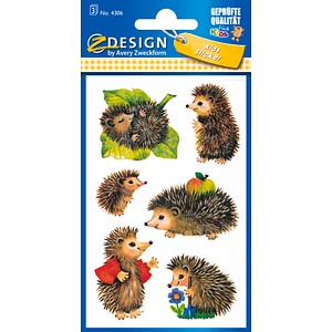 AVERY Zweckform Aufkleber 4306 Igel, 18 Etiketten AVERY Zweckform Aufkleber 4306 Igel, 18 Etiketten von AVERY Zweckform