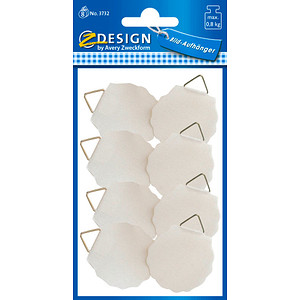 AVERY Zweckform Bildaufhänger selbstklebend für max. 0,8 kg 30,0 x 30,0 mm, 8 St. AVERY Zweckform Bildaufhänger selbstklebend für max. 0,8 kg 30,0 x 30,0 mm, 8 St. von AVERY Zweckform