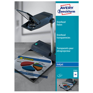 AVERY Zweckform InkJetfolien 2502 klar, 50 St. AVERY Zweckform InkJetfolien 2502 klar, 50 St. von AVERY Zweckform