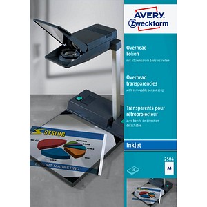 AVERY Zweckform InkJetfolien 2504 klar, 50 St. AVERY Zweckform InkJetfolien 2504 klar, 50 St. von AVERY Zweckform
