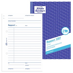 AVERY Zweckform Rapport Formularbuch 1307 von AVERY Zweckform
