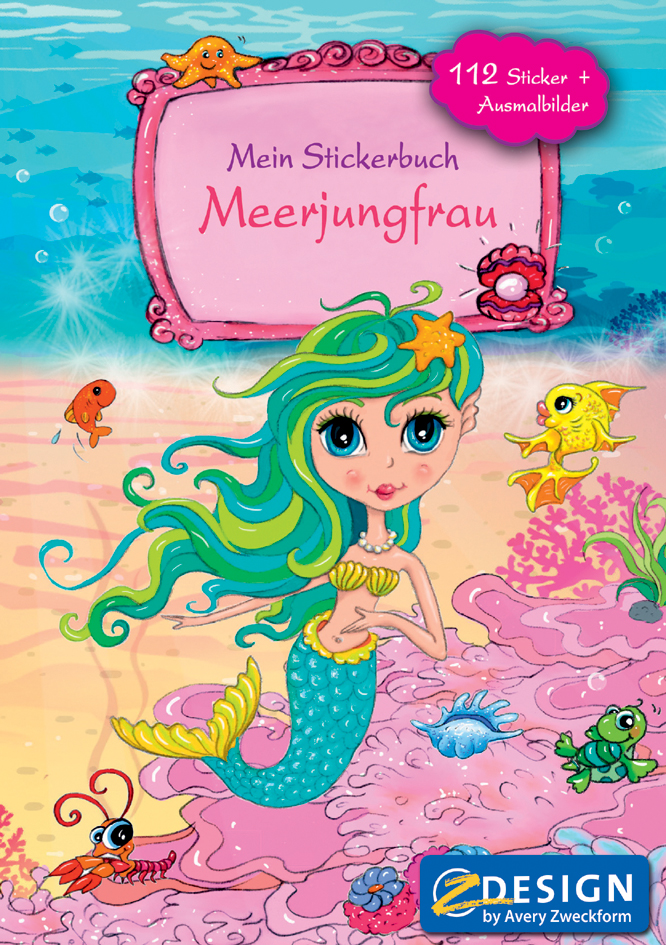 AVERY Zweckform Stickerspielbuch, DIN A5, Meerjungfrau AVERY Zweckform Stickerspielbuch, DIN A5, Meerjungfrau von AVERY Zweckform