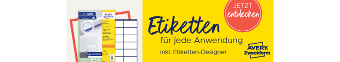 AVERY Zweckform Universal-Etiketten Office&Home, 105 x 148mm AVERY Zweckform Universal-Etiketten Office&Home, 105 x 148mm von AVERY Zweckform