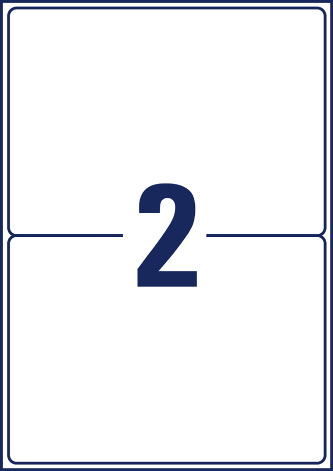 AVERY Zweckform Wetterfeste Versand-Etiketten, 199,6x143,5mm von AVERY Zweckform