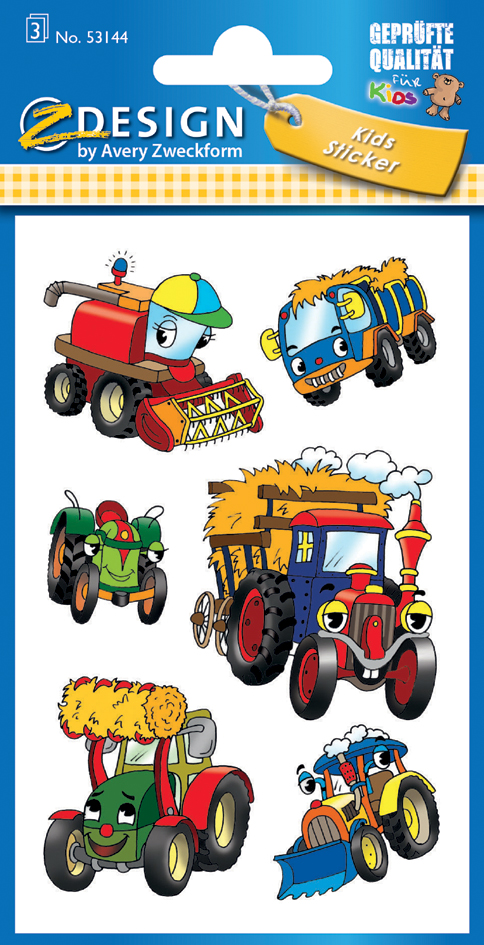 AVERY Zweckform Z-Design Kids Sticker , Traktor, von AVERY Zweckform
