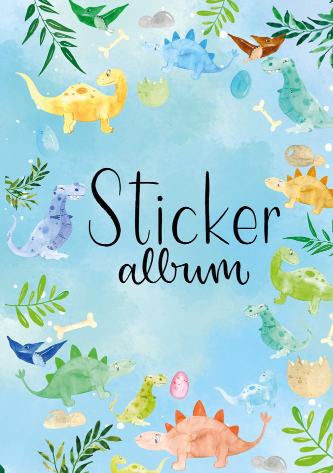 AVERY Zweckform ZDesign KIDS Stickeralbum , Dino, , DIN A5 AVERY Zweckform ZDesign KIDS Stickeralbum , Dino, , DIN A5 von AVERY Zweckform