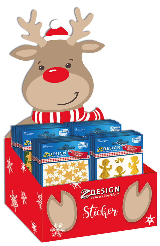 AVERY Zweckform ZDesign Weihnachts-Sticker , Bestseller, von AVERY Zweckform