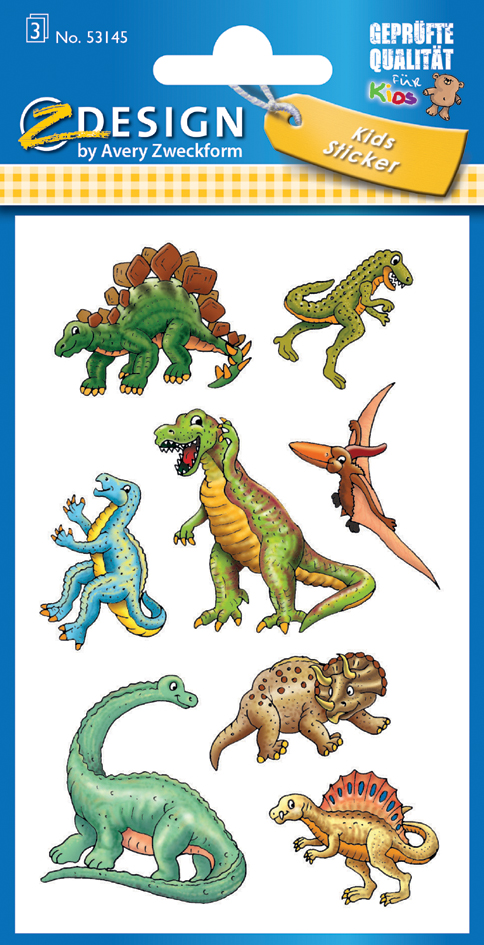ZDesign KIDS Sticker , Dinos, von AVERY Zweckform
