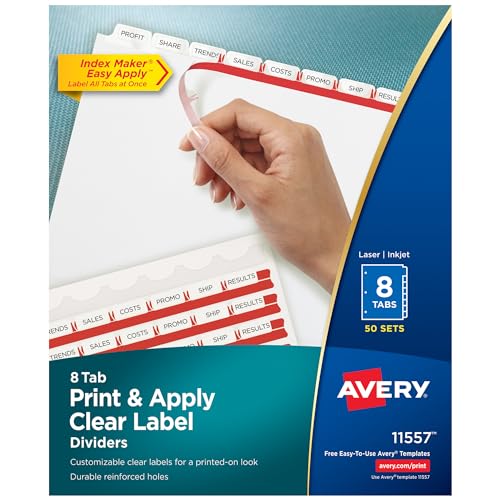 Avery (03300) Economy Binder, 2,5 cm, runde Ringe, 175 Blatt, Blau 50 Sets (2-Pack) von AVERY